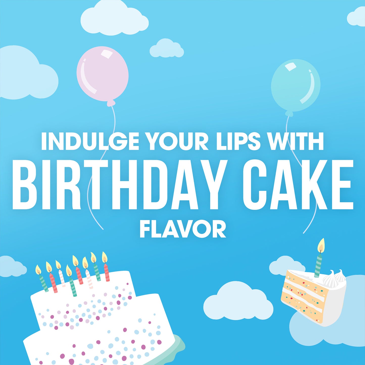 ChapStick Happy Birthday Party Favor Lip Balm Pack, Birthday Cake, Fun Party Favors, Gift Pack (10 Sticks)