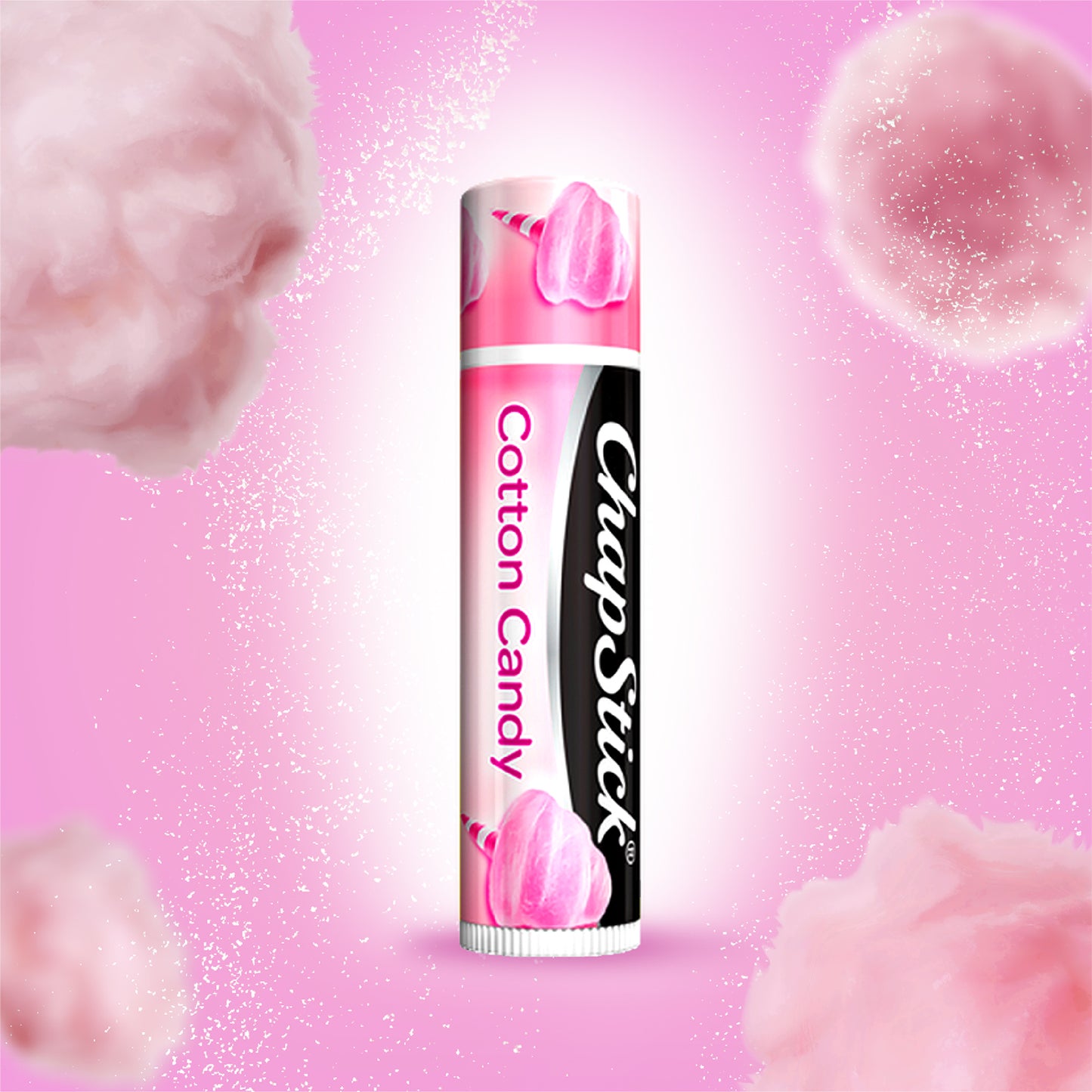 ChapStick Lip Balm, Cotton Candy Lip Moisturizer, Fun & Yummy, 12 Tubes