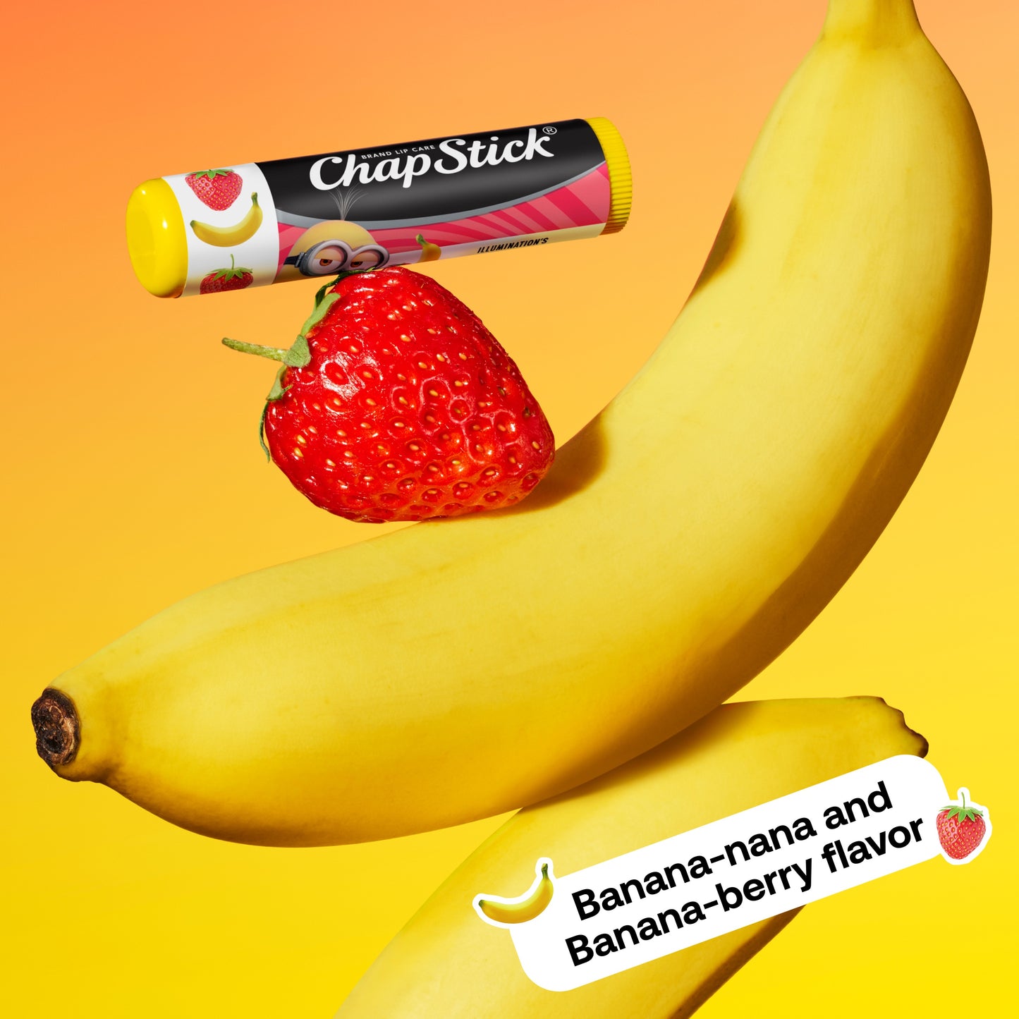 ChapStick Minions Banana-Nana Lip Balm Variety 3-Packs (9 Sticks)