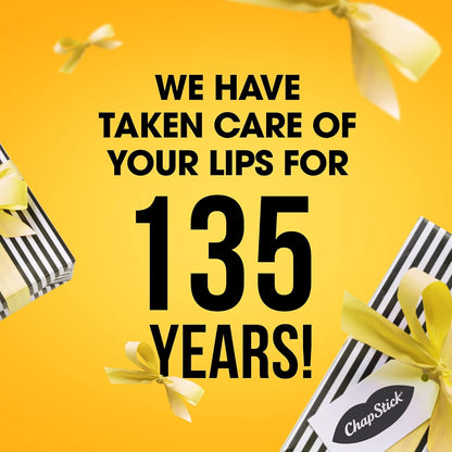 ChapStick Lip Balm, Classic Original, 12-Count in 1 Box – Lip Moisturizer, Christmas Gifts, Stocking Stuffers, .15 Oz Ea